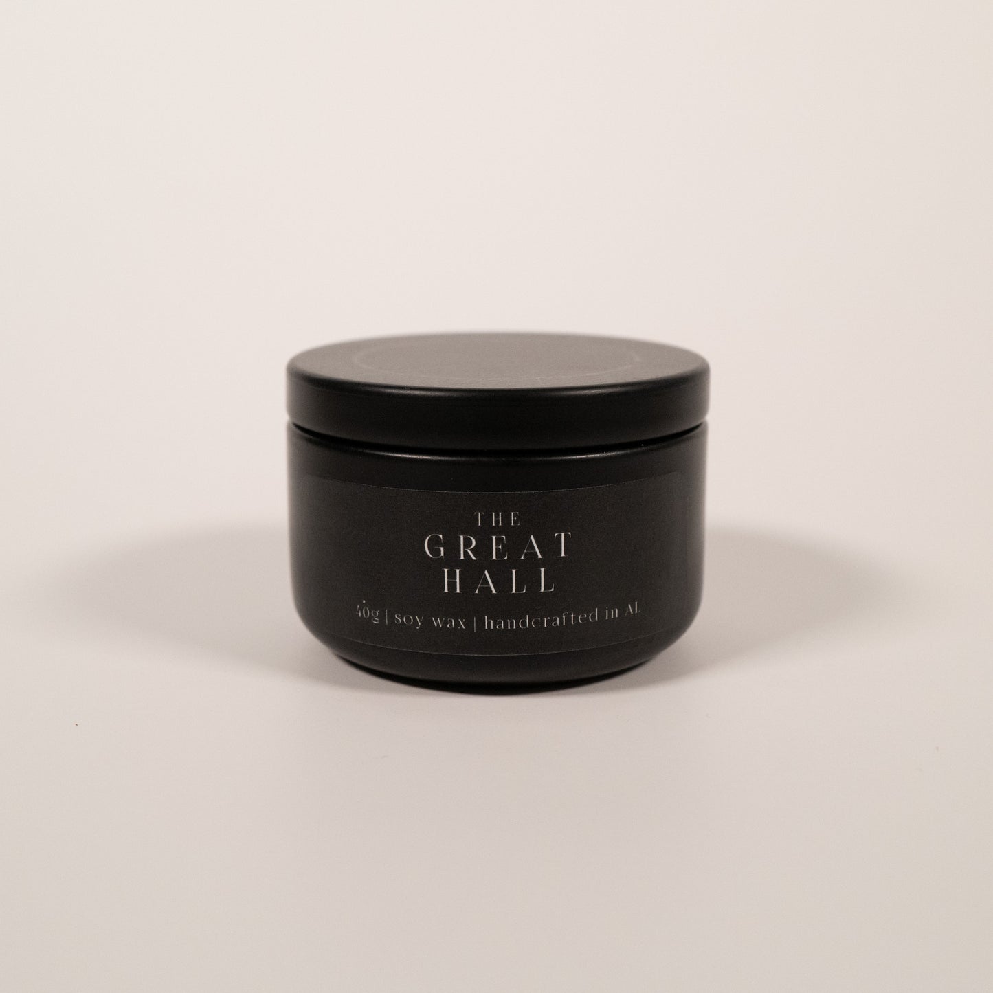 “The Great Hall” small tin candle — a magical gift, perfect for Harry Potter fans and book lovers.